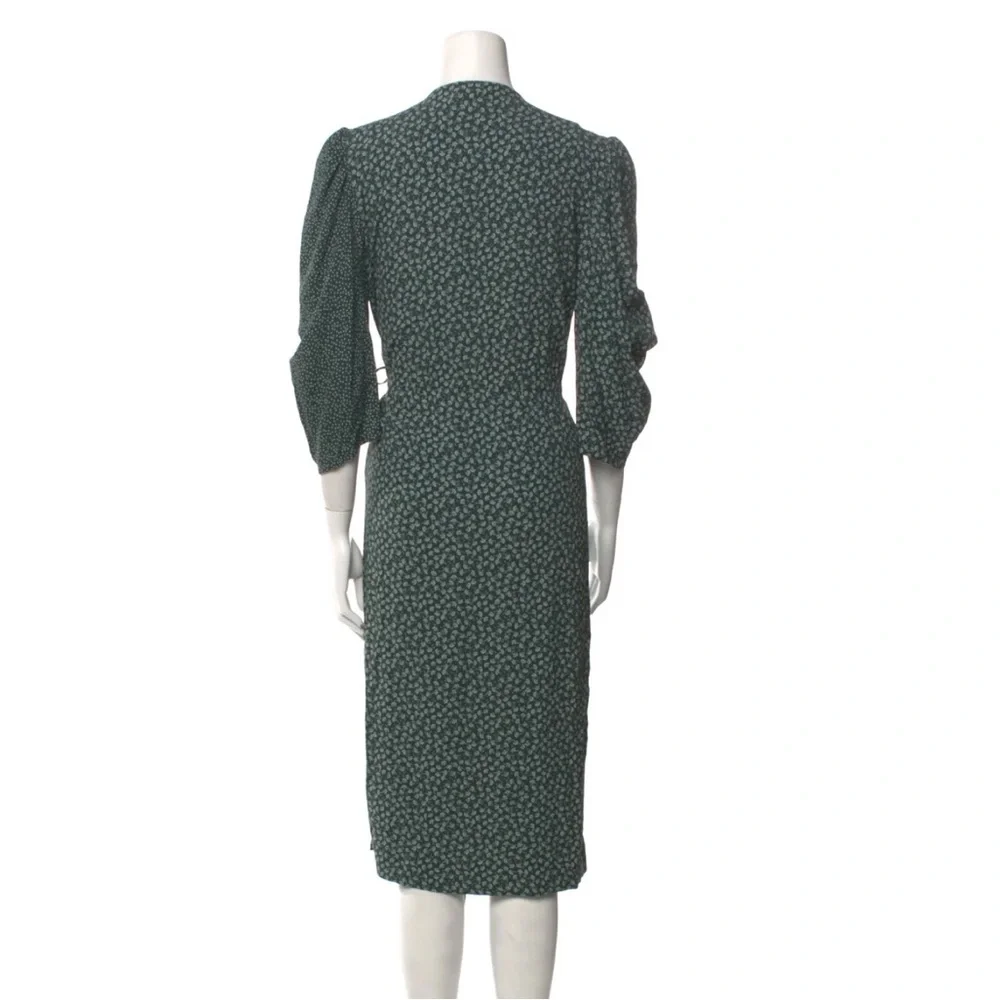 See By Chloe Dark Green Midi Dress - Picture 4 of 11